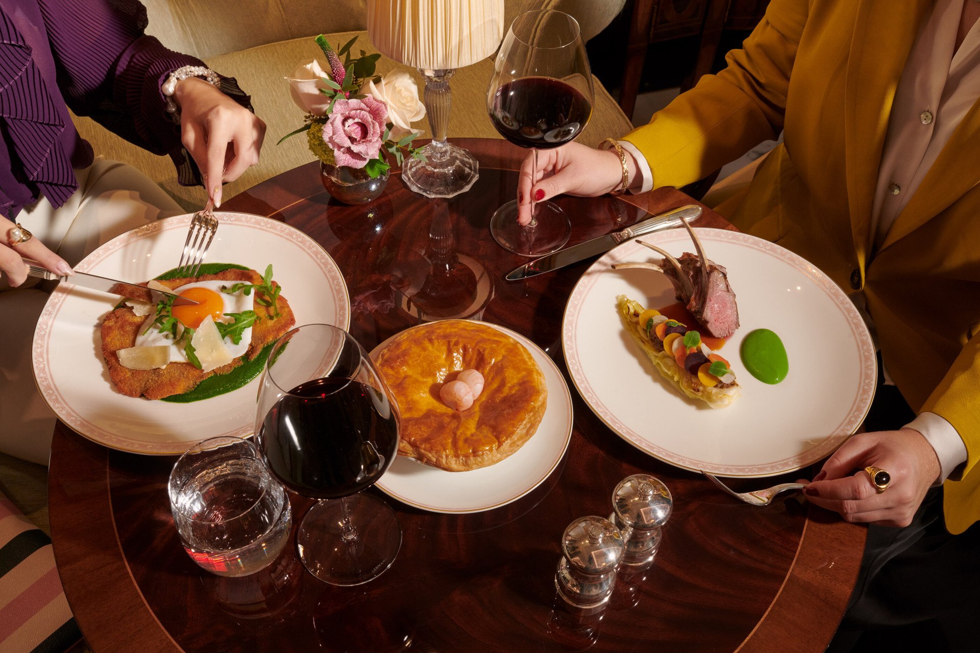 The Dorchester dinner at The Promenade.