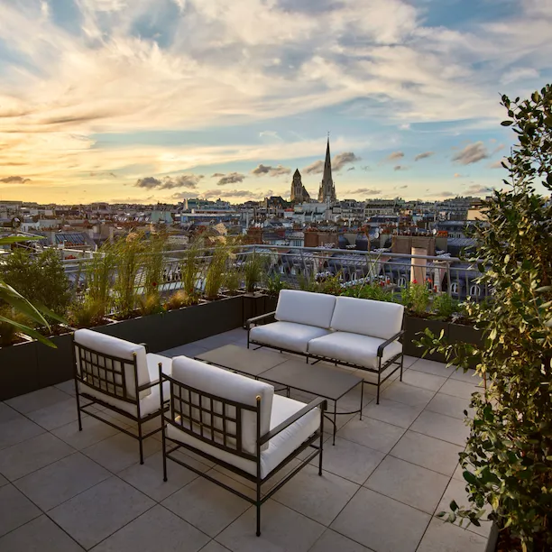 Suite Dupleix Terrace no Hôtel Plaza Athénée.