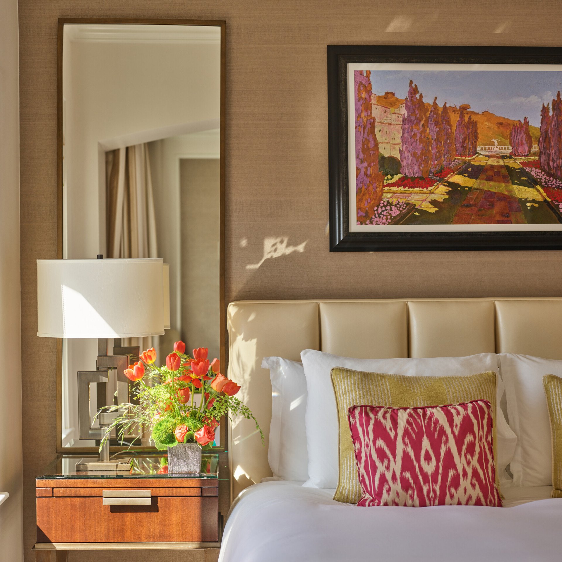 Deluxe Guestroom at The Beverly Hills Hotel, Beverly Hills, CA