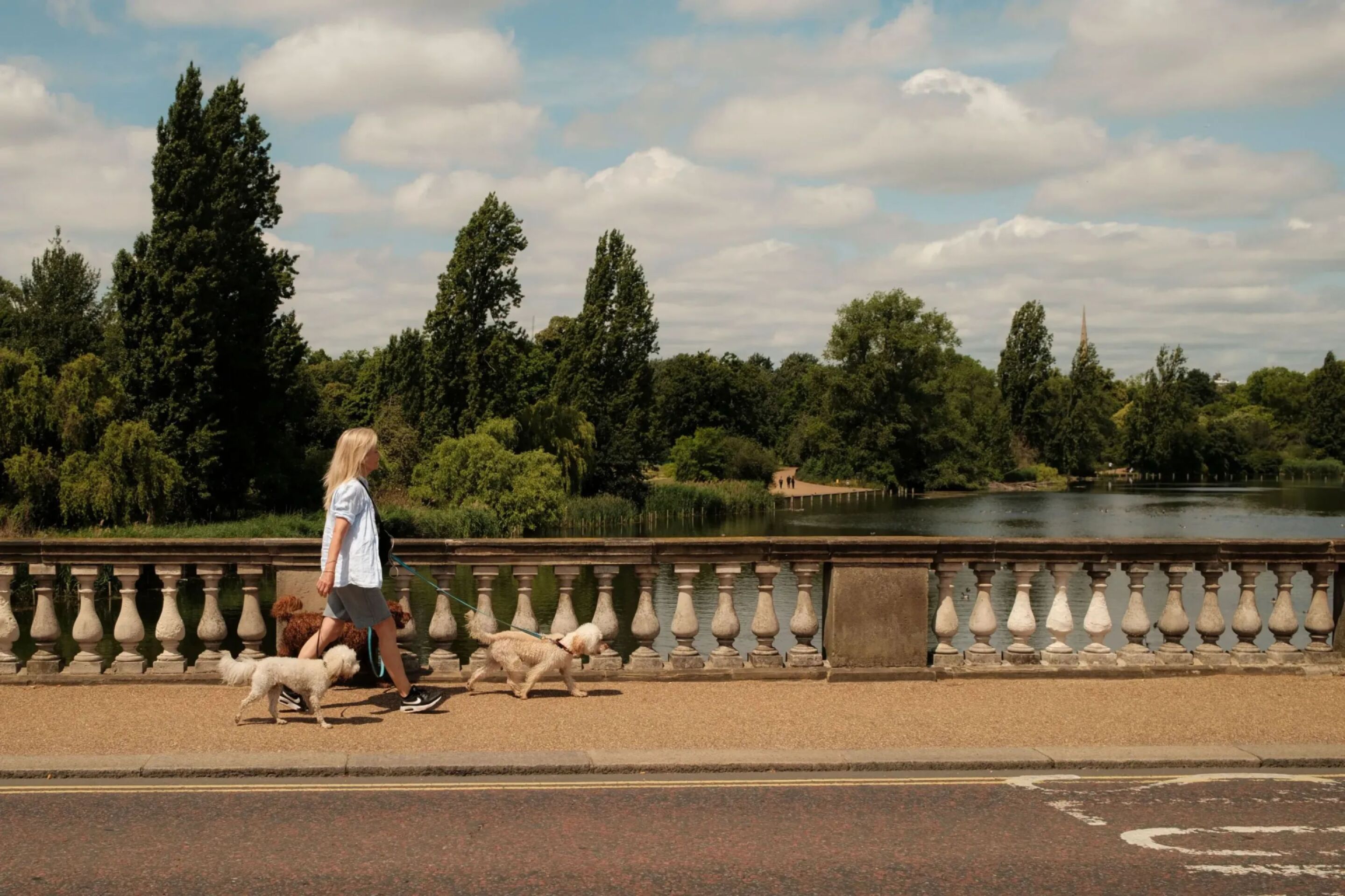 Iconic London destinations captured in soft, warm light during the day
