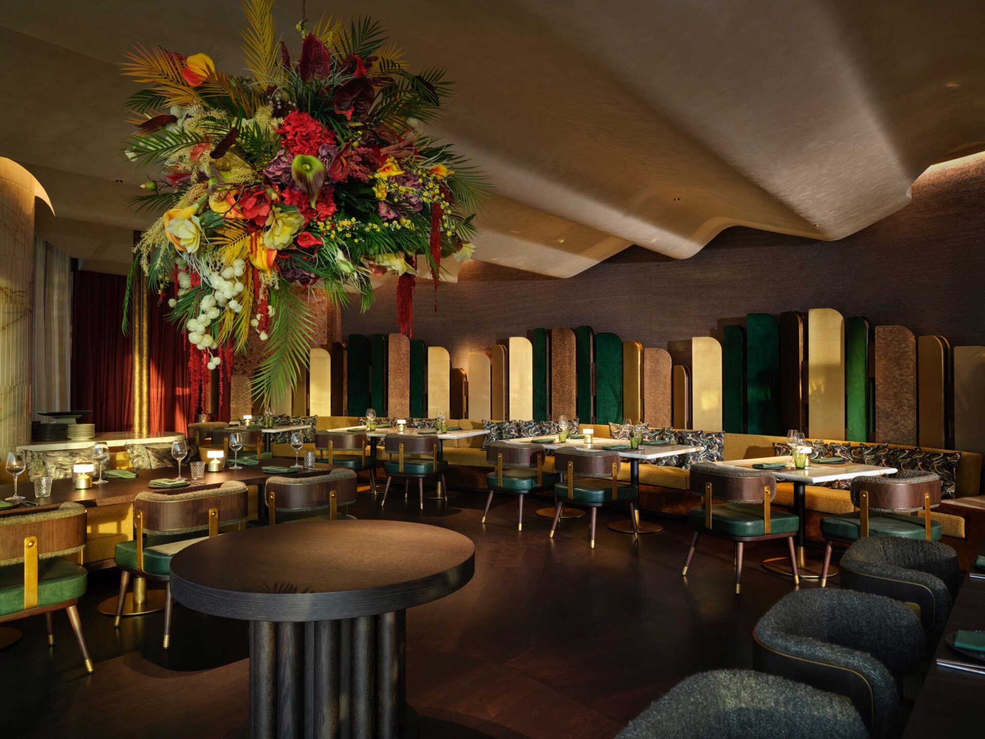 صورة لـ Jara by Martín Berasategui وهو يصمم التصميم الداخلي والكوكتيل والطعام في فندق Lana، دبي، Dorchester Collection