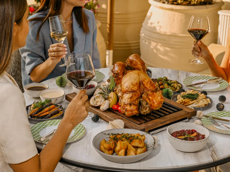 The turkey offering in Veranda