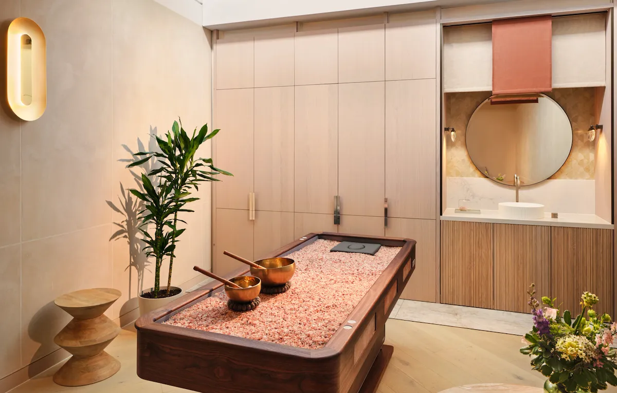 Treatment room at The Spa at Coworth Park