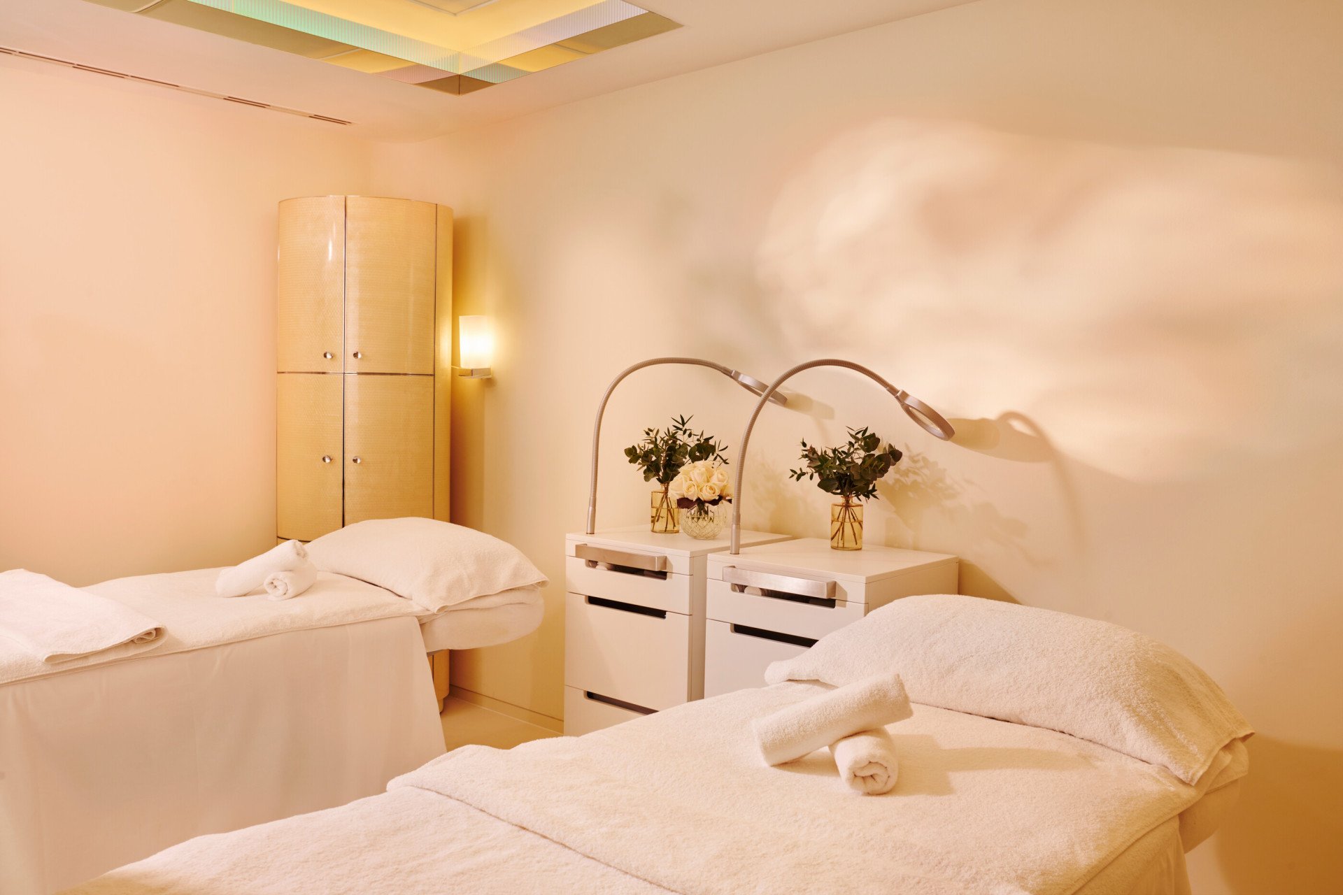 The double treatment room at The SPA at The Dorchester