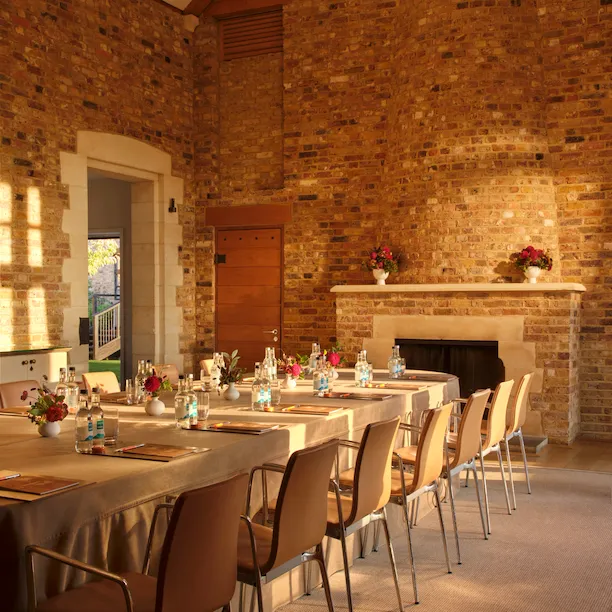 Tower House arranged for a corporate event at Coworth Park, Ascot