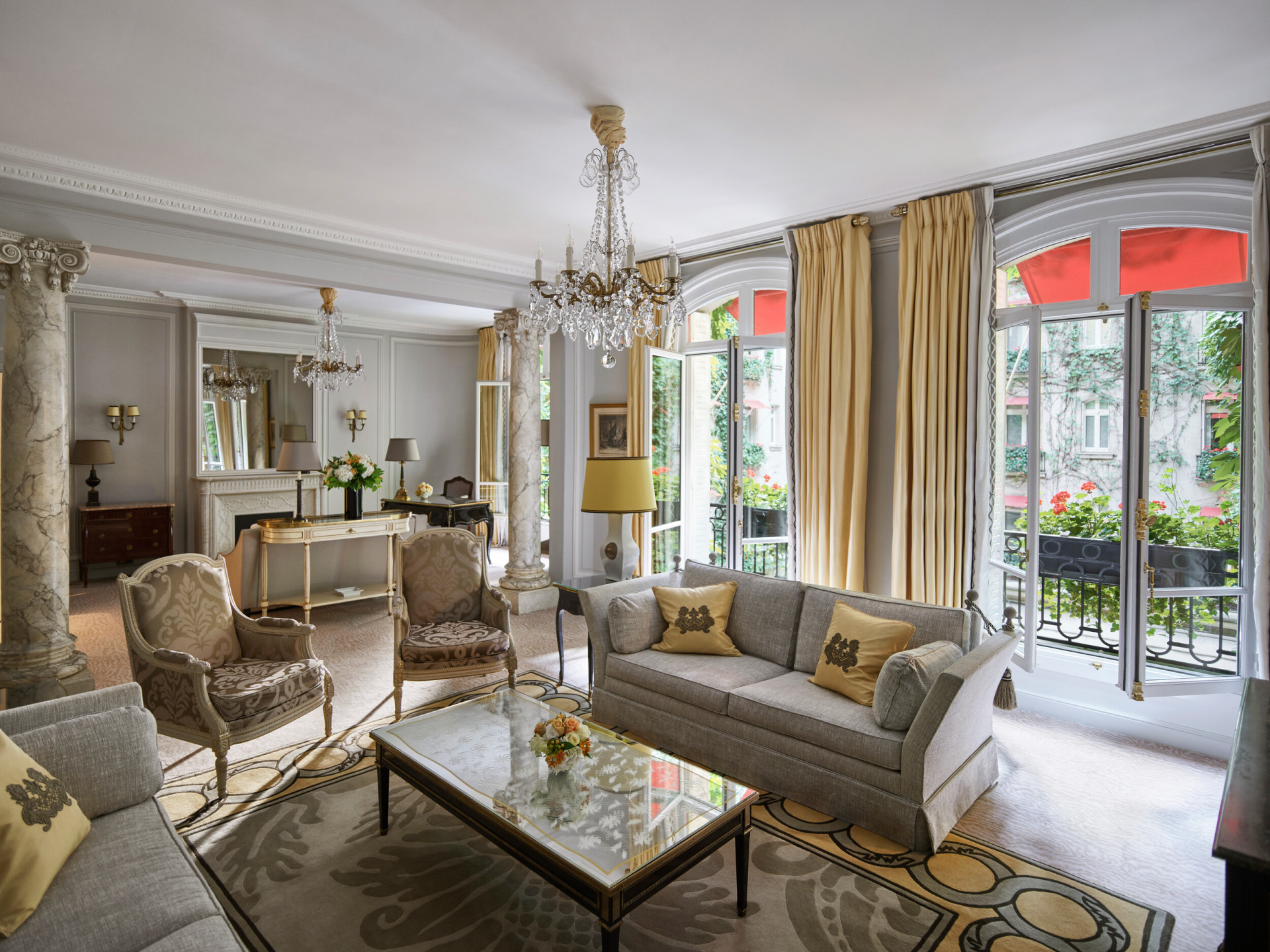 Le salon de la Suite Presidentielle
