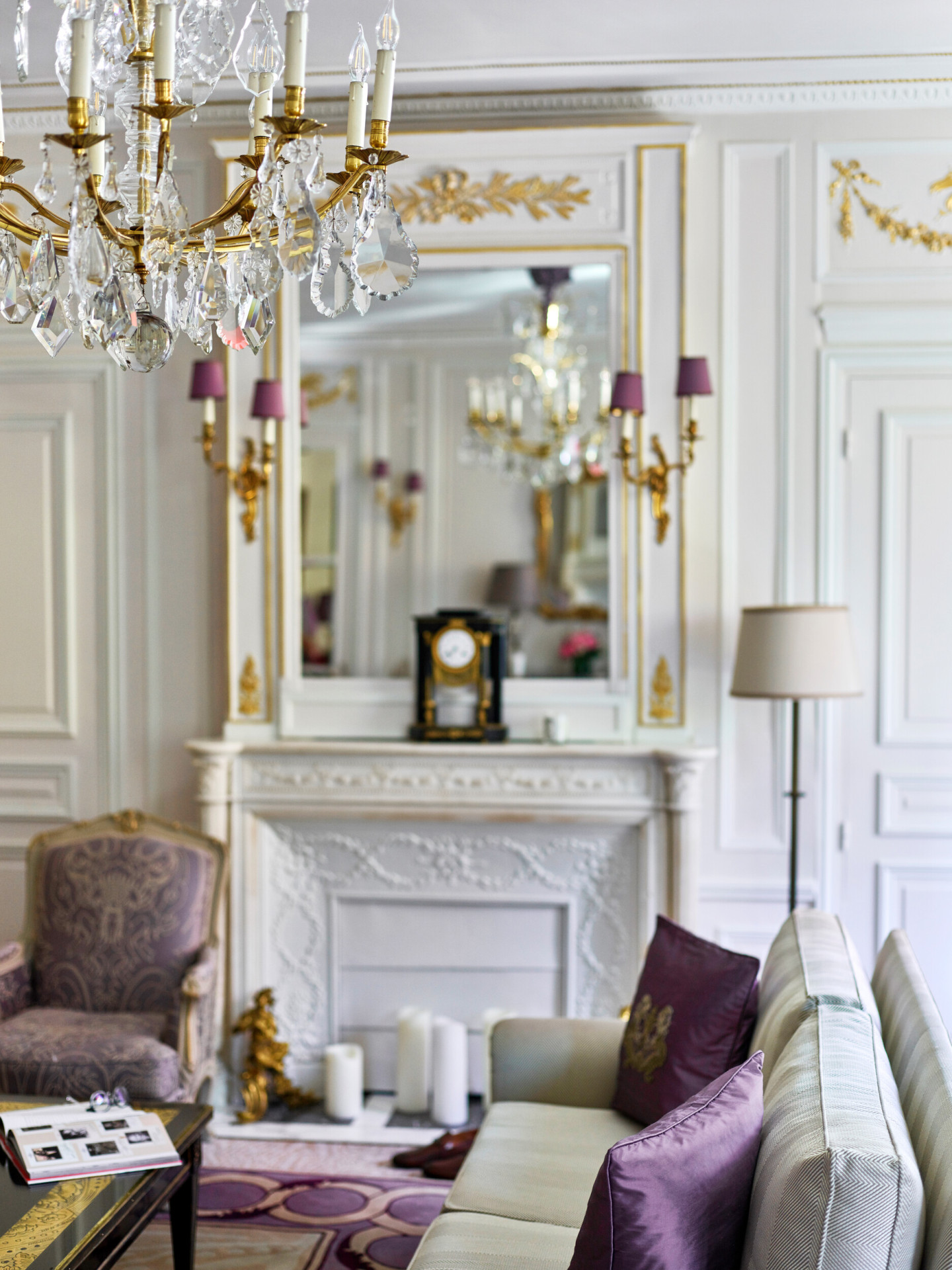 Le salon de la Suite Prestige. 
