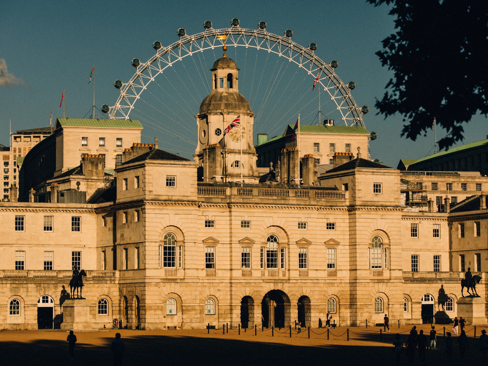 London-Horse Guards Parade-London Eye-St James's Park