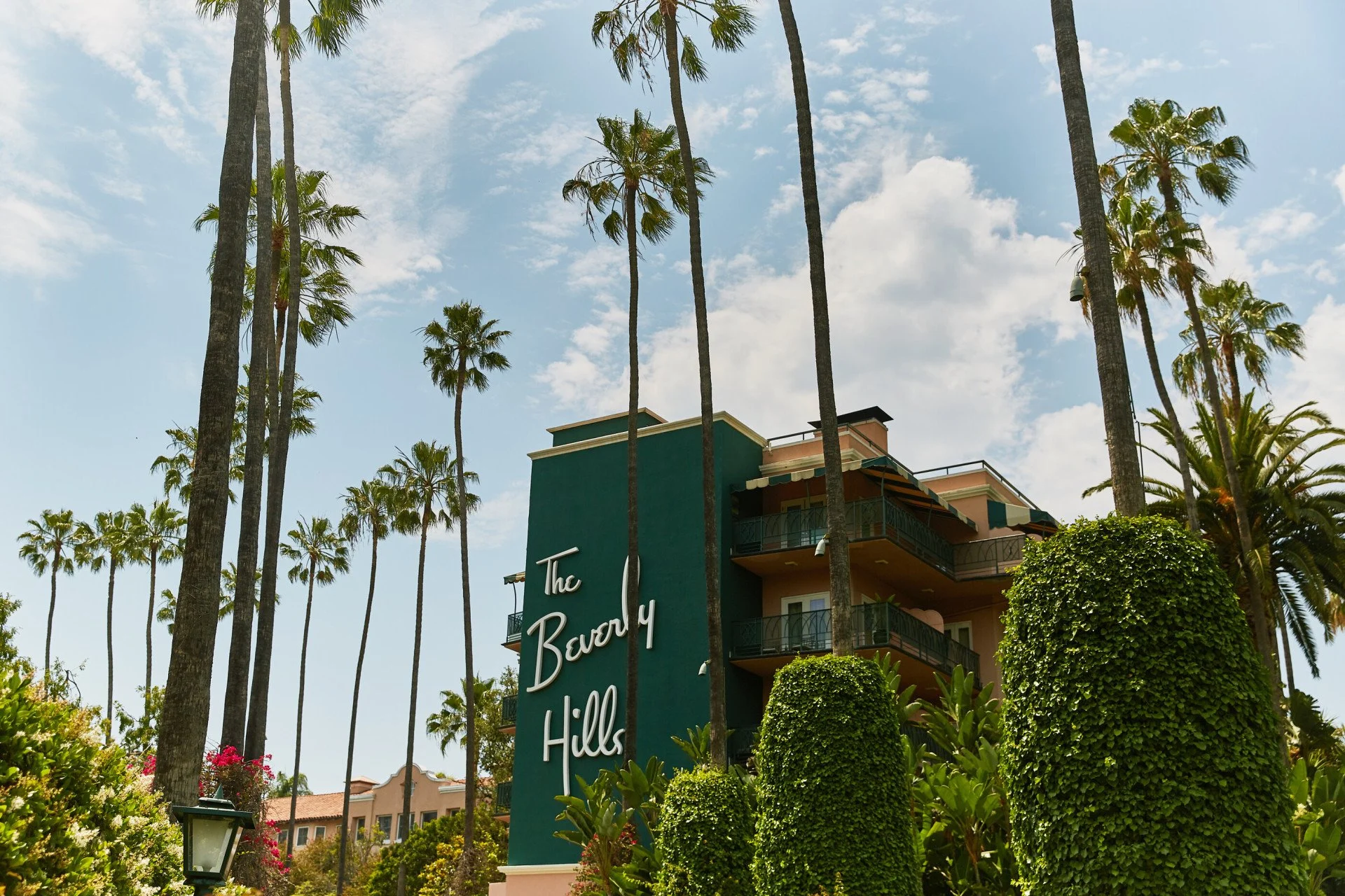 Exterior at The Beverly Hills Hotel, Los Angeles 