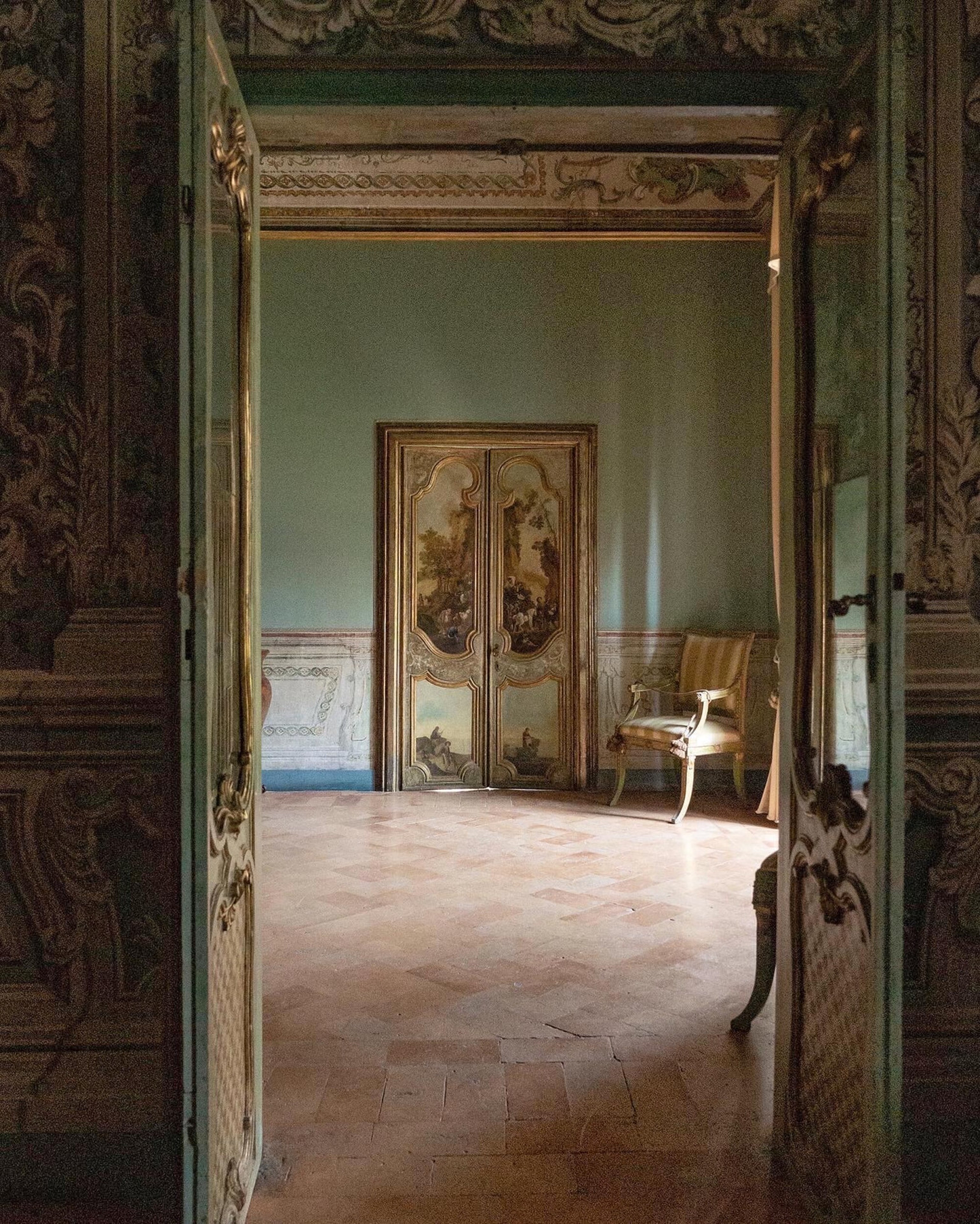 Interior view of Palazzo Barberini apartment 