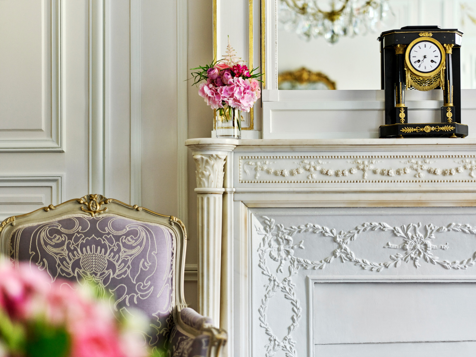 Detalhes na Suite Prestige.