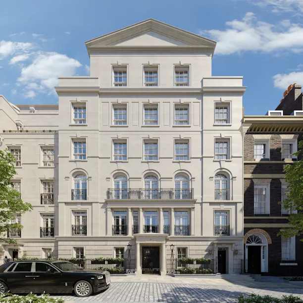 Front view of 1 Mayfair residences