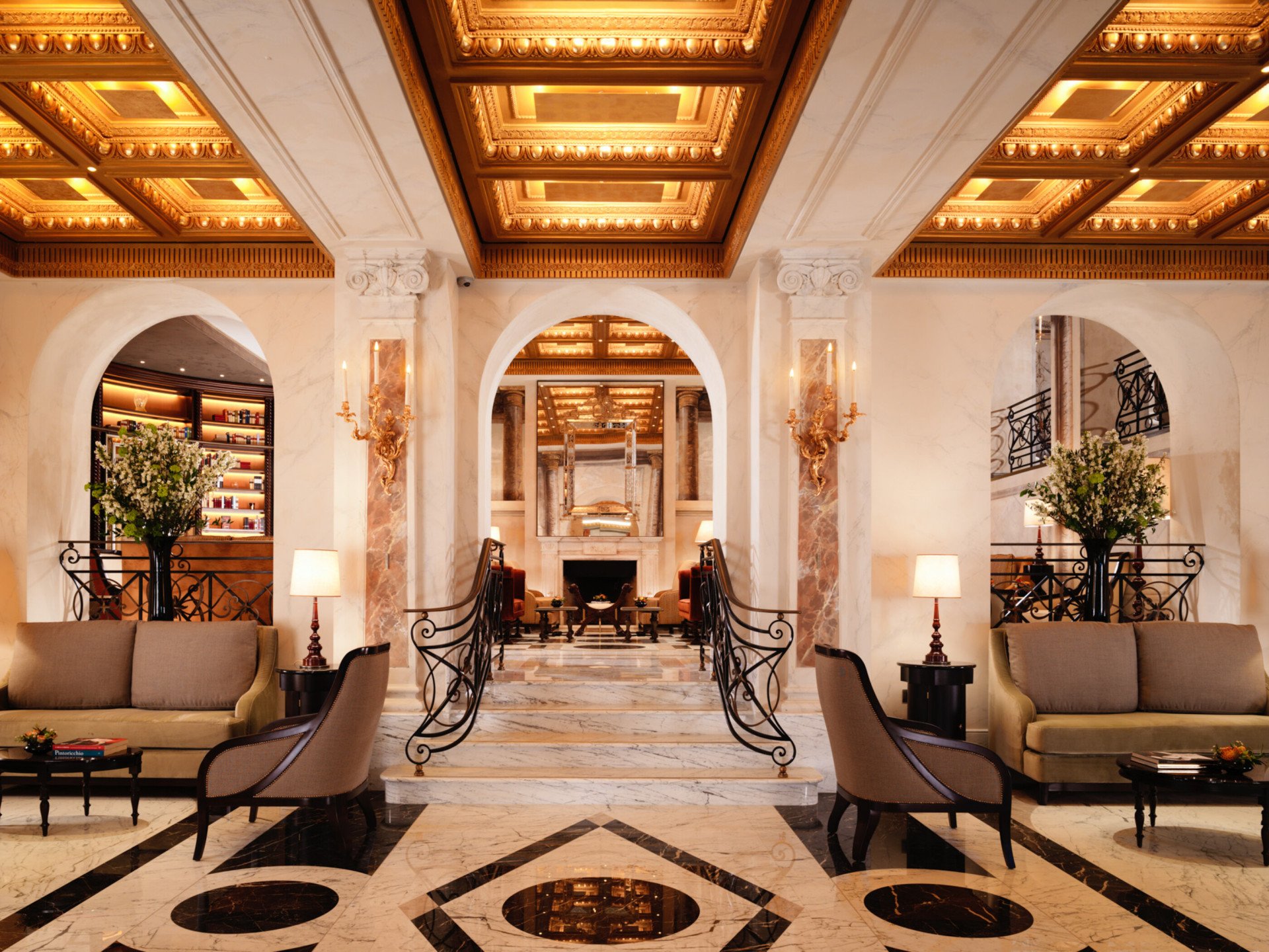 Lobby di Hotel Eden Roma