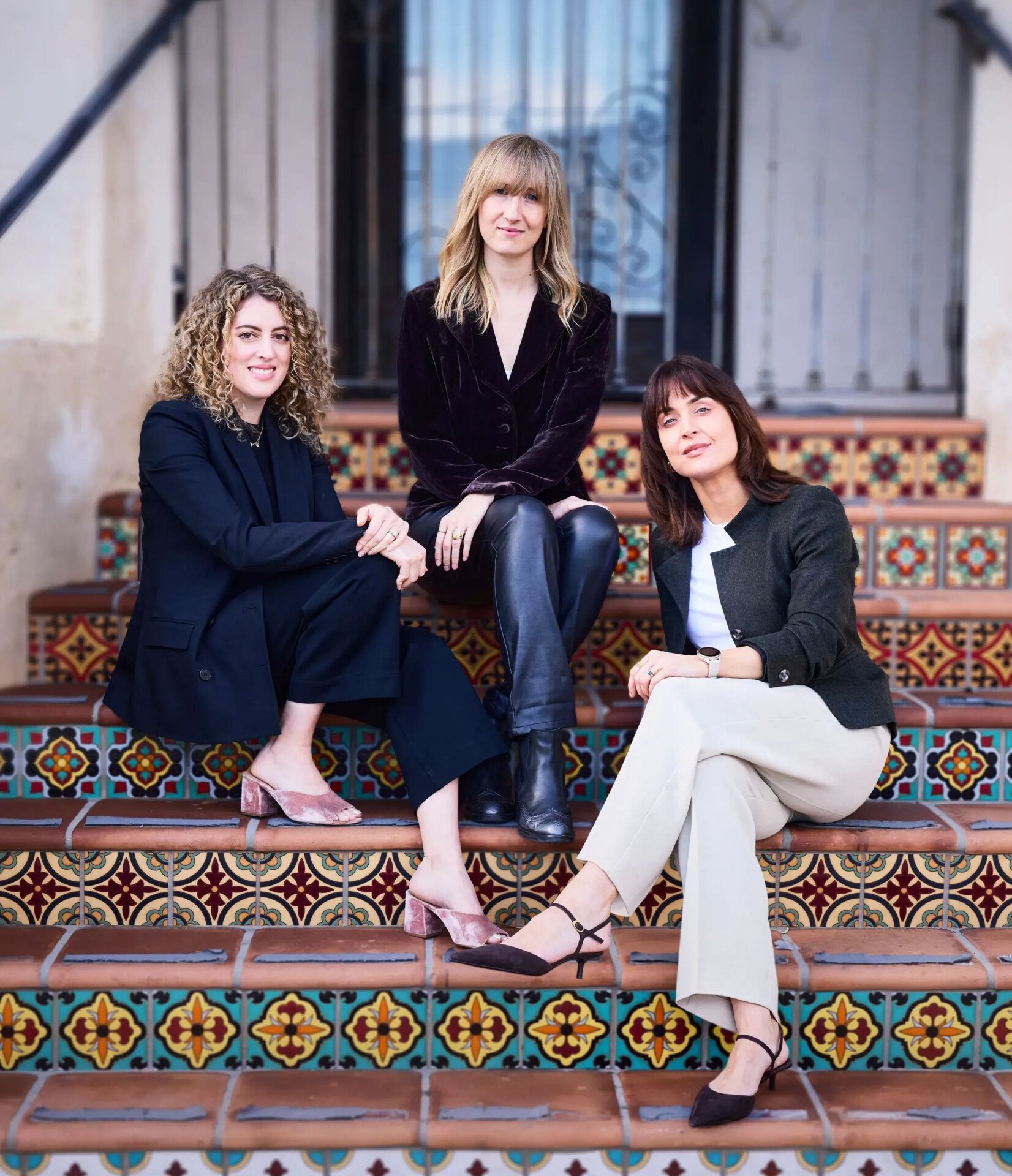 Ackerman Studio and Cura team photo (left to right) Liza Shapiro, Georgia Powell, Lily Ackerman 