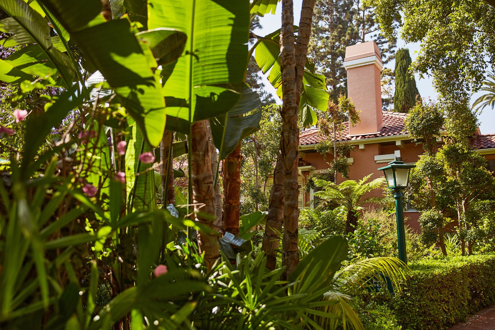 Exterior at The Beverly Hills Hotel, Los Angeles 