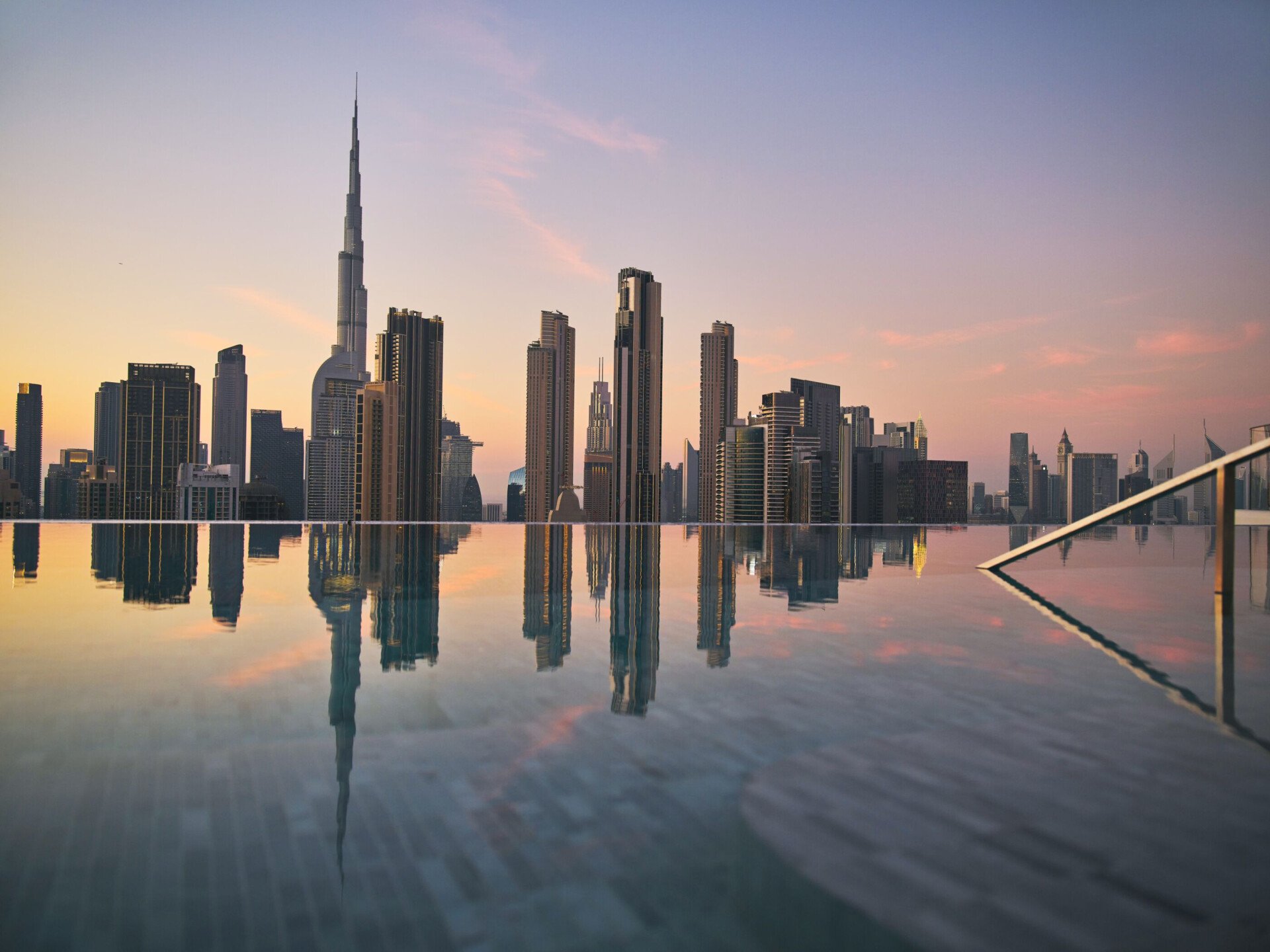 High Society pool terrace at The Lana, Dubai