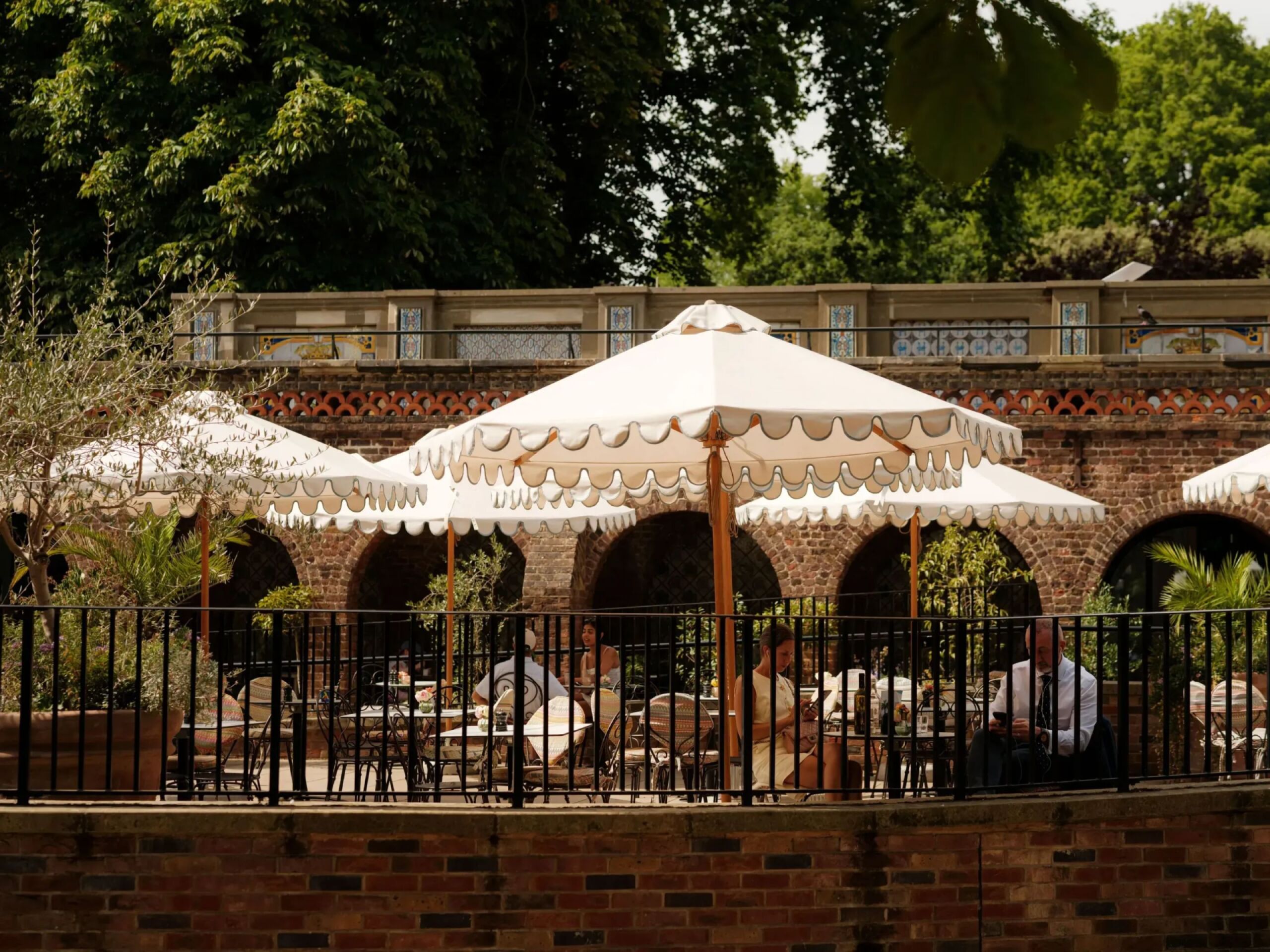 Iconic London destinations captured in soft, warm light during the day