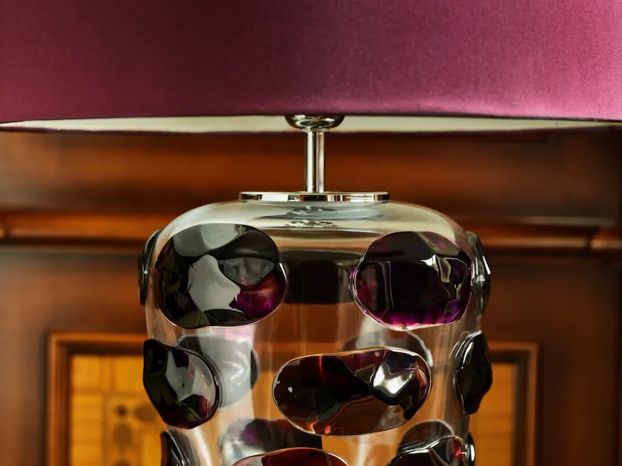 Lamp detail in the Junior Suite