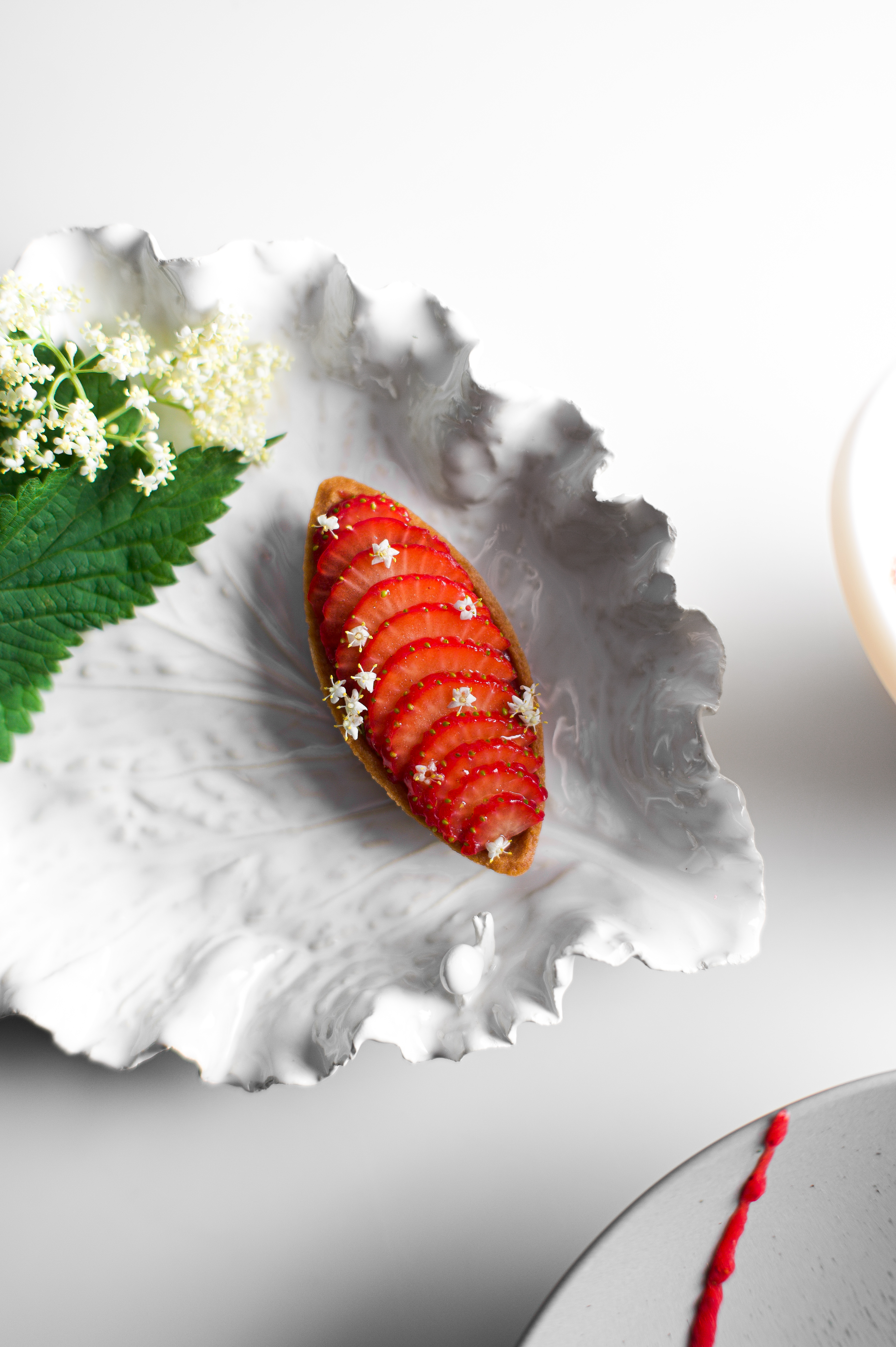 Strawberry Dessert from Alain Ducasse at The Dorchester