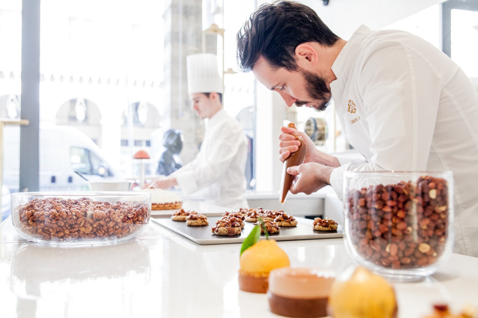 Cédric Grolet à la boutique du Meurice, Paris