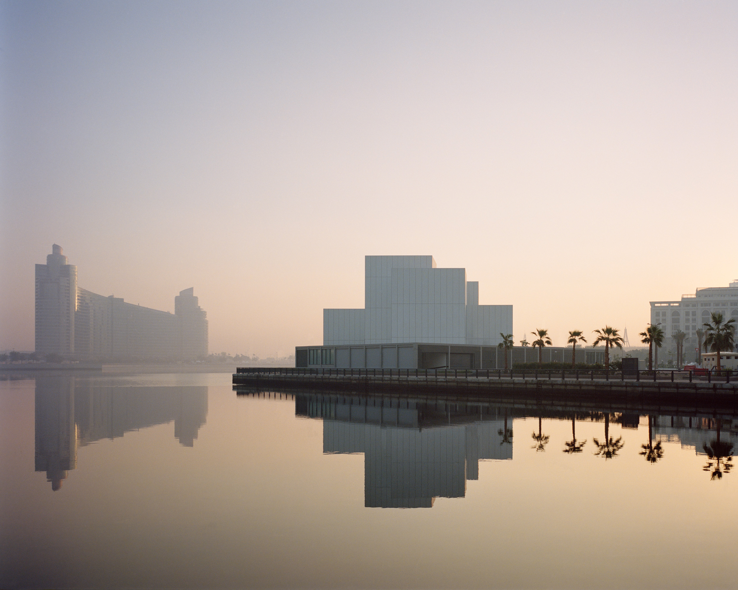 Jameel Arts Centre photo under the sunset