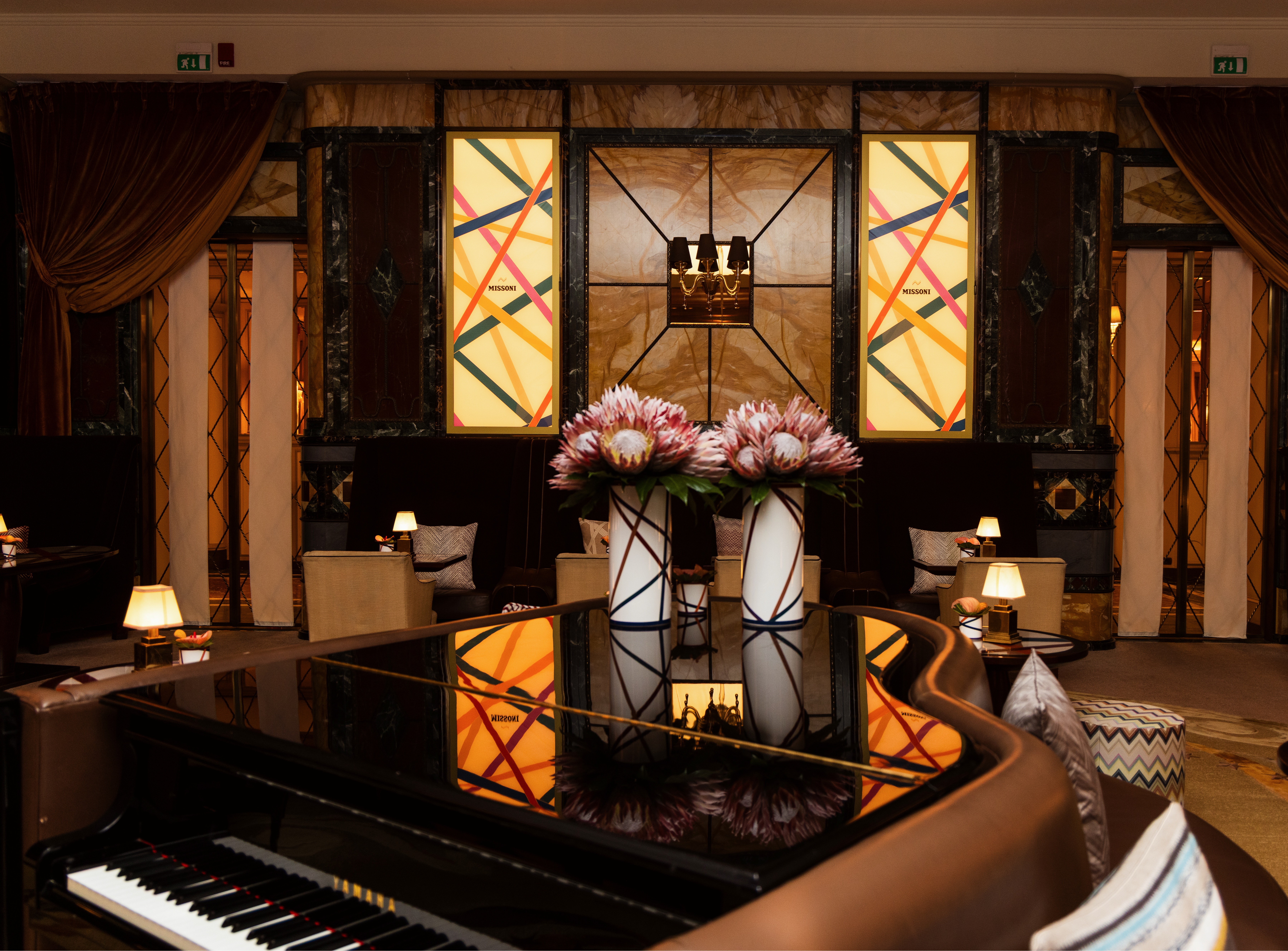 Principe bar takeover by Missoni