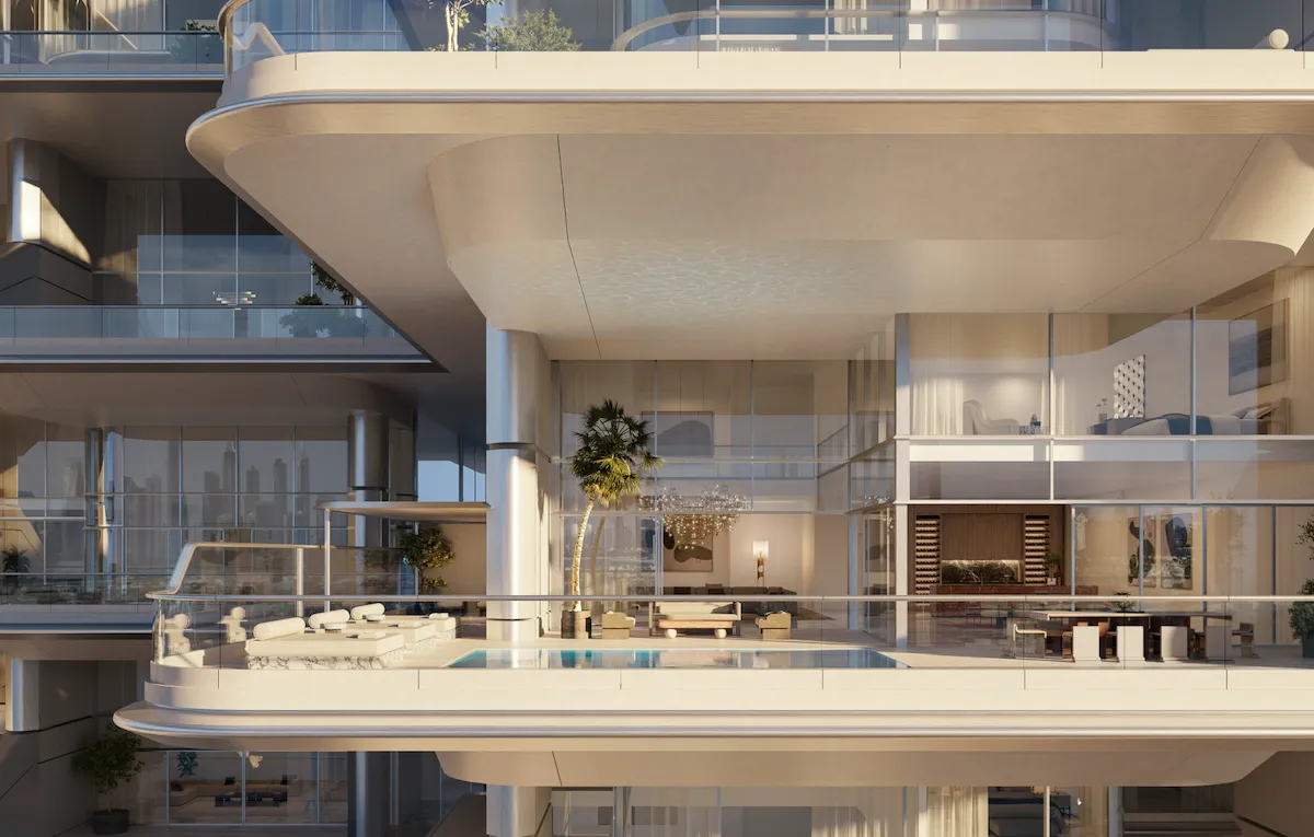 Orla residences building renders, Dubai