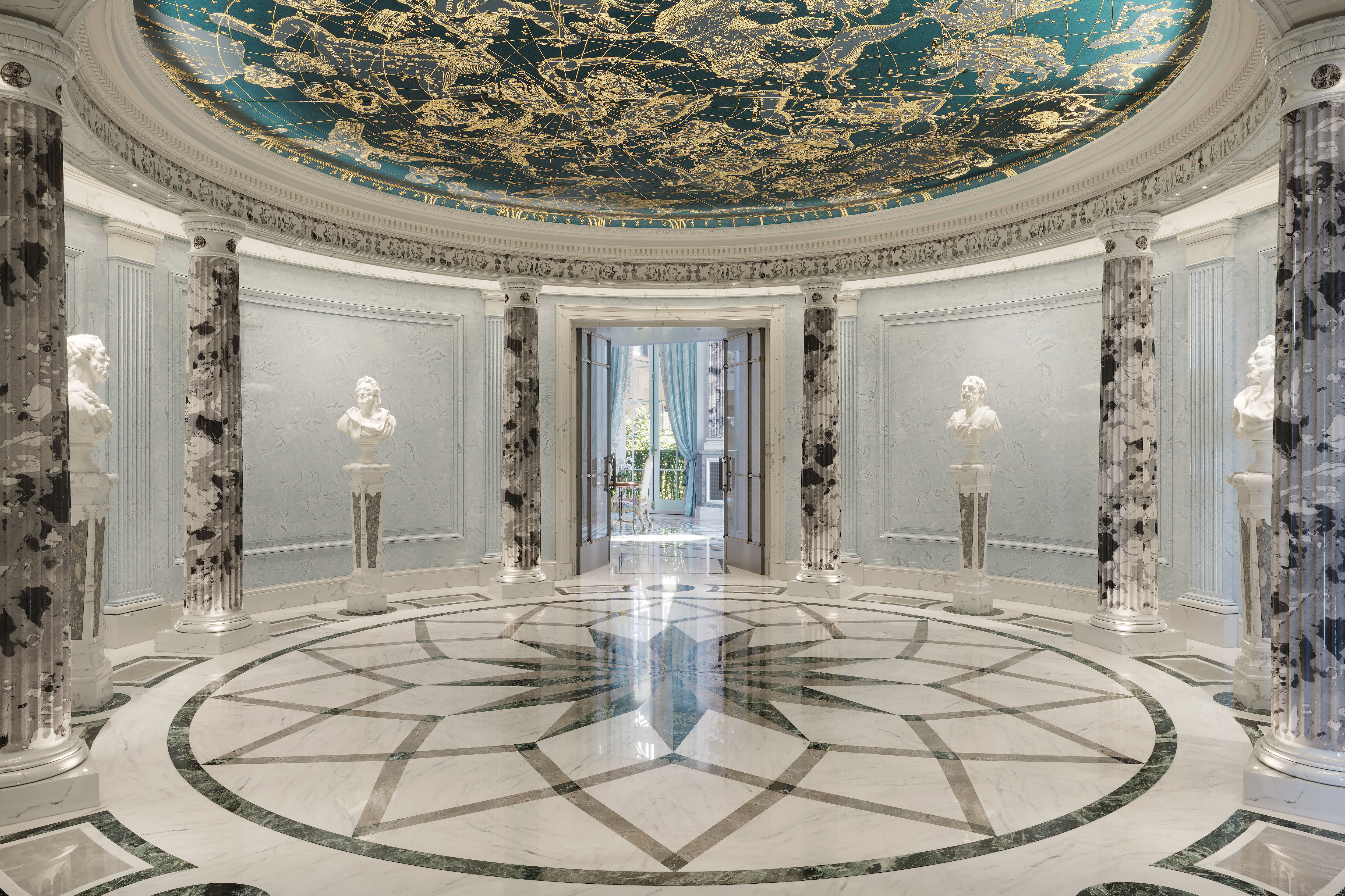 Interior of 1 Mayfair residences London