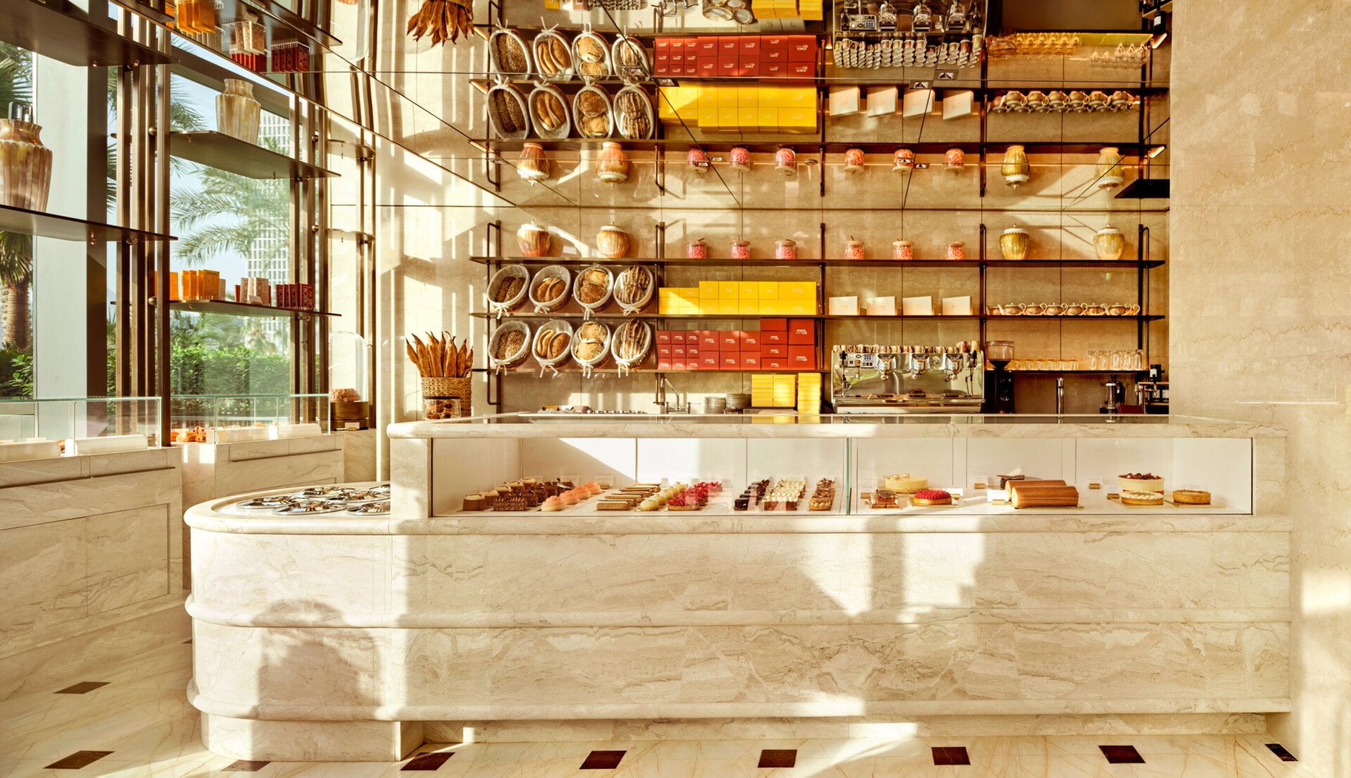 Pictures depict Bonbon Café Angelo Musa indoor and outdoor areas.