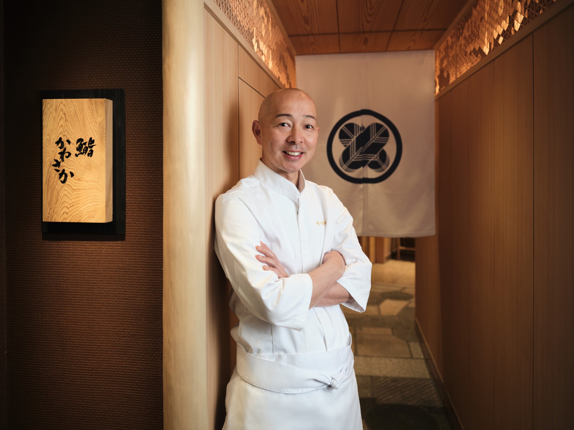 Team imagery at Sushi Kanesaka