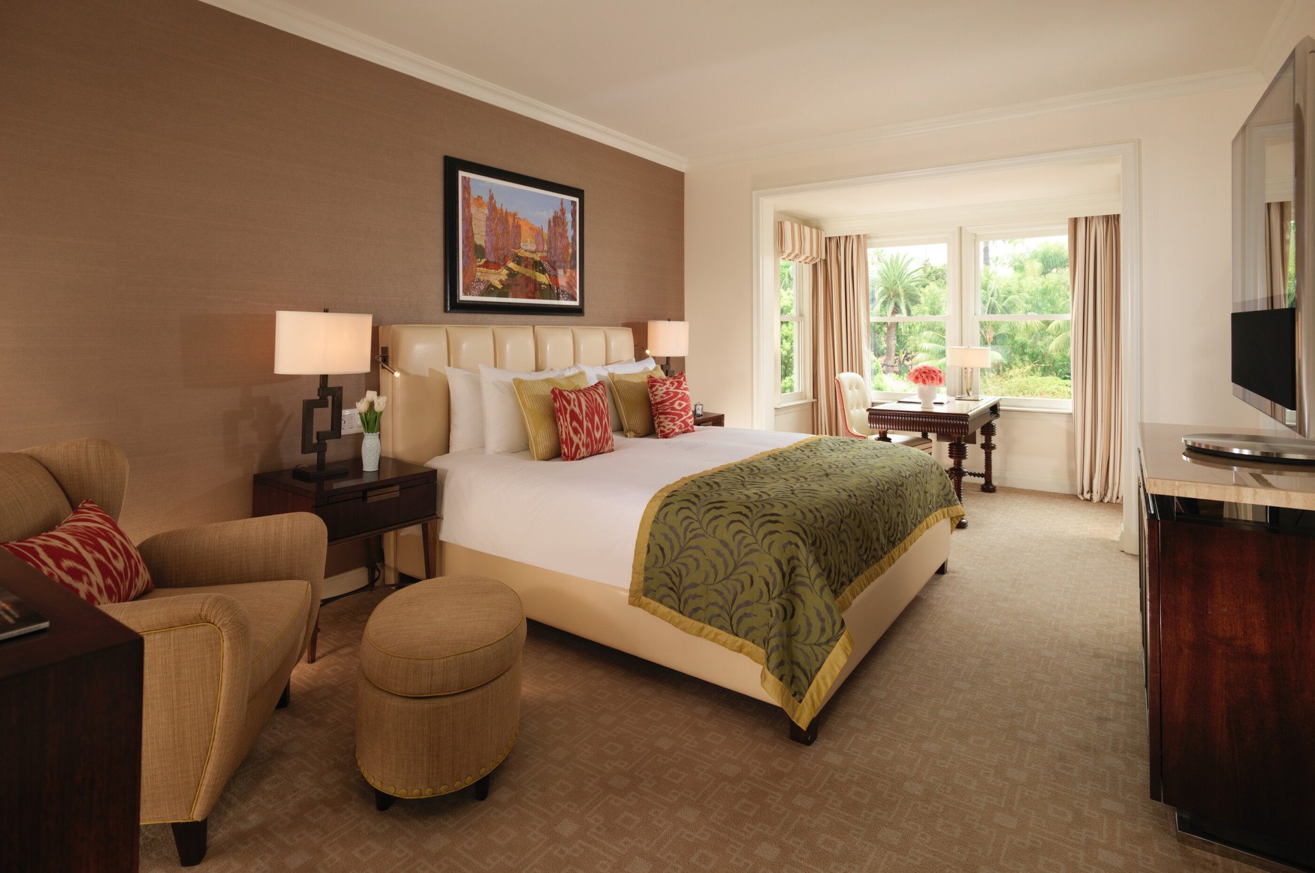 Superior guestroom at The Beverly Hills Hotel 