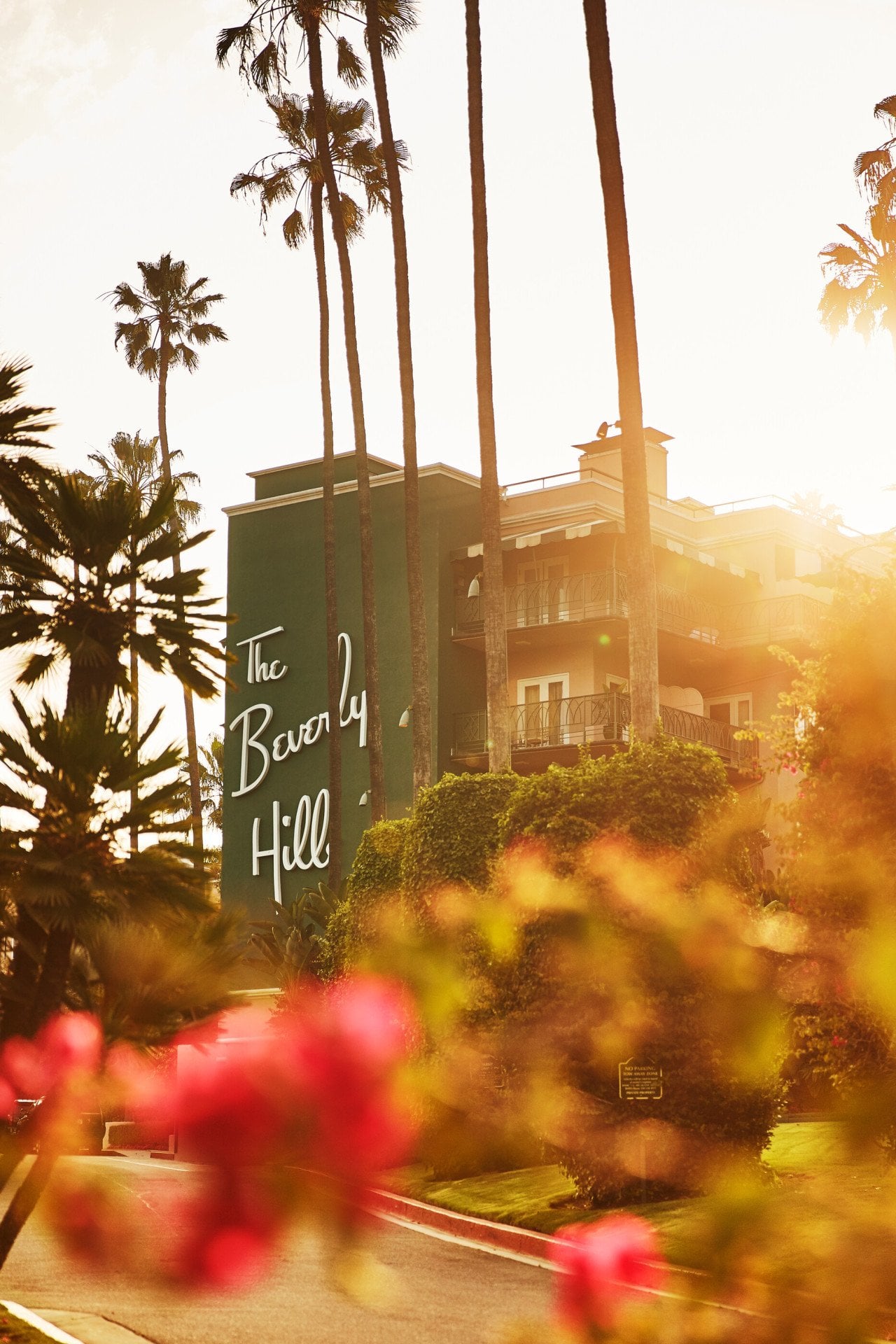 Exterior at The Beverly Hills Hotel, Los Angeles 