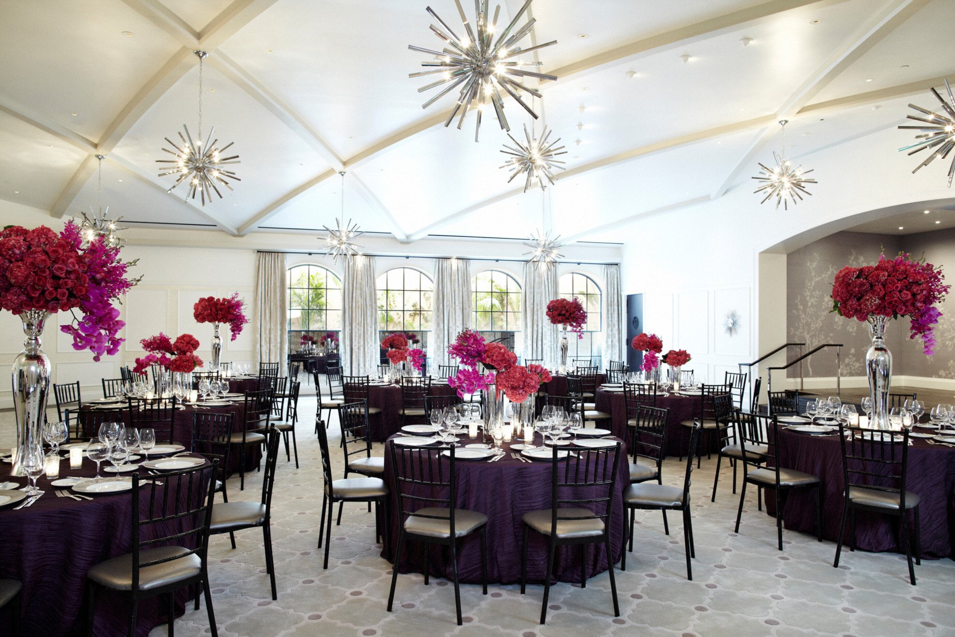 Wedding in Garden Ballroom at Hotel Bel-Air, Los Angeles