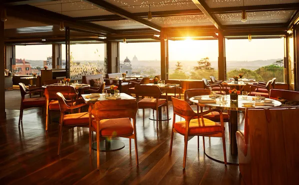 Il Giardino Ristorante al tramonto