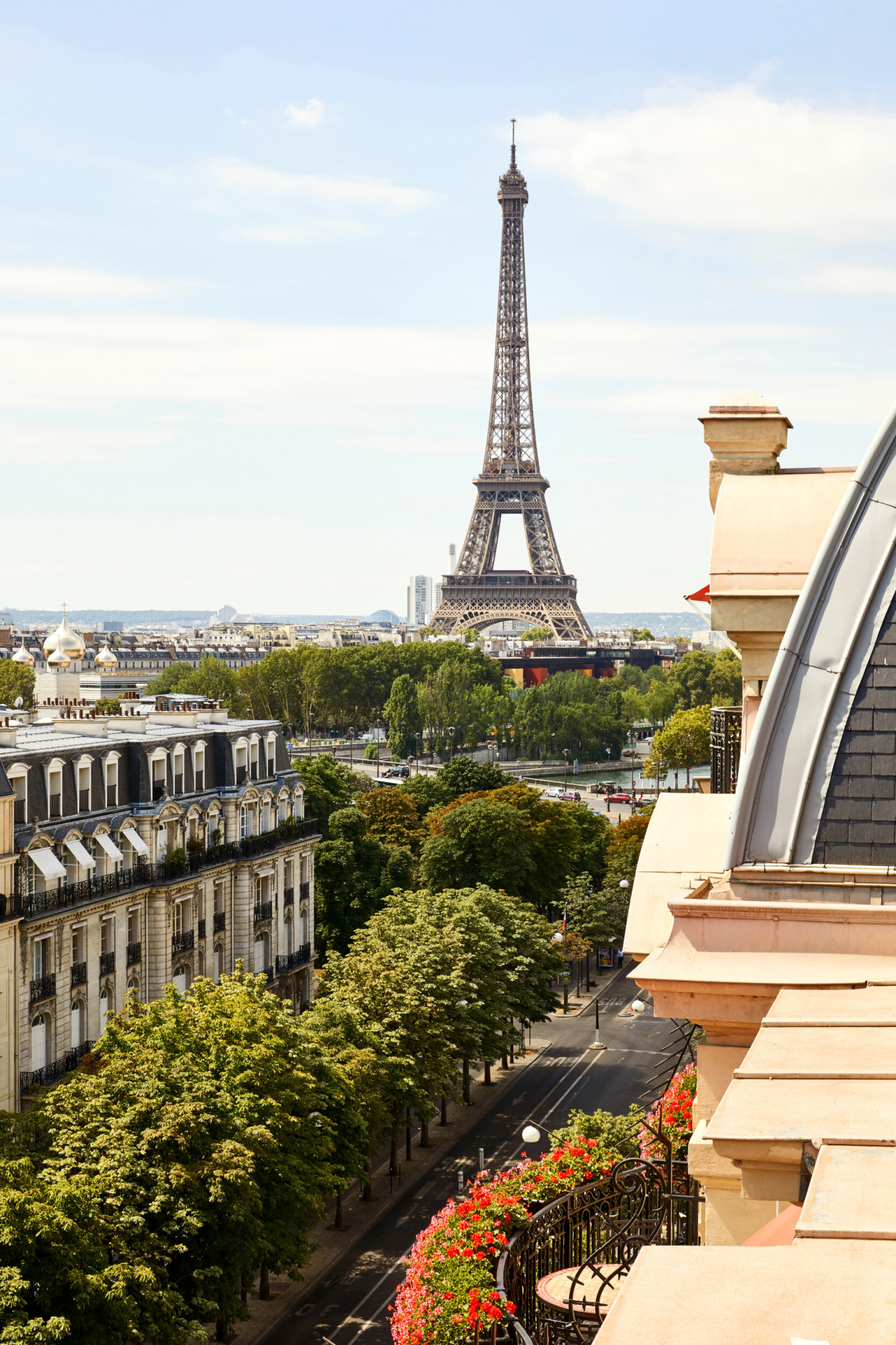 Suite Superior com vista no Hôtel Plaza Athénée