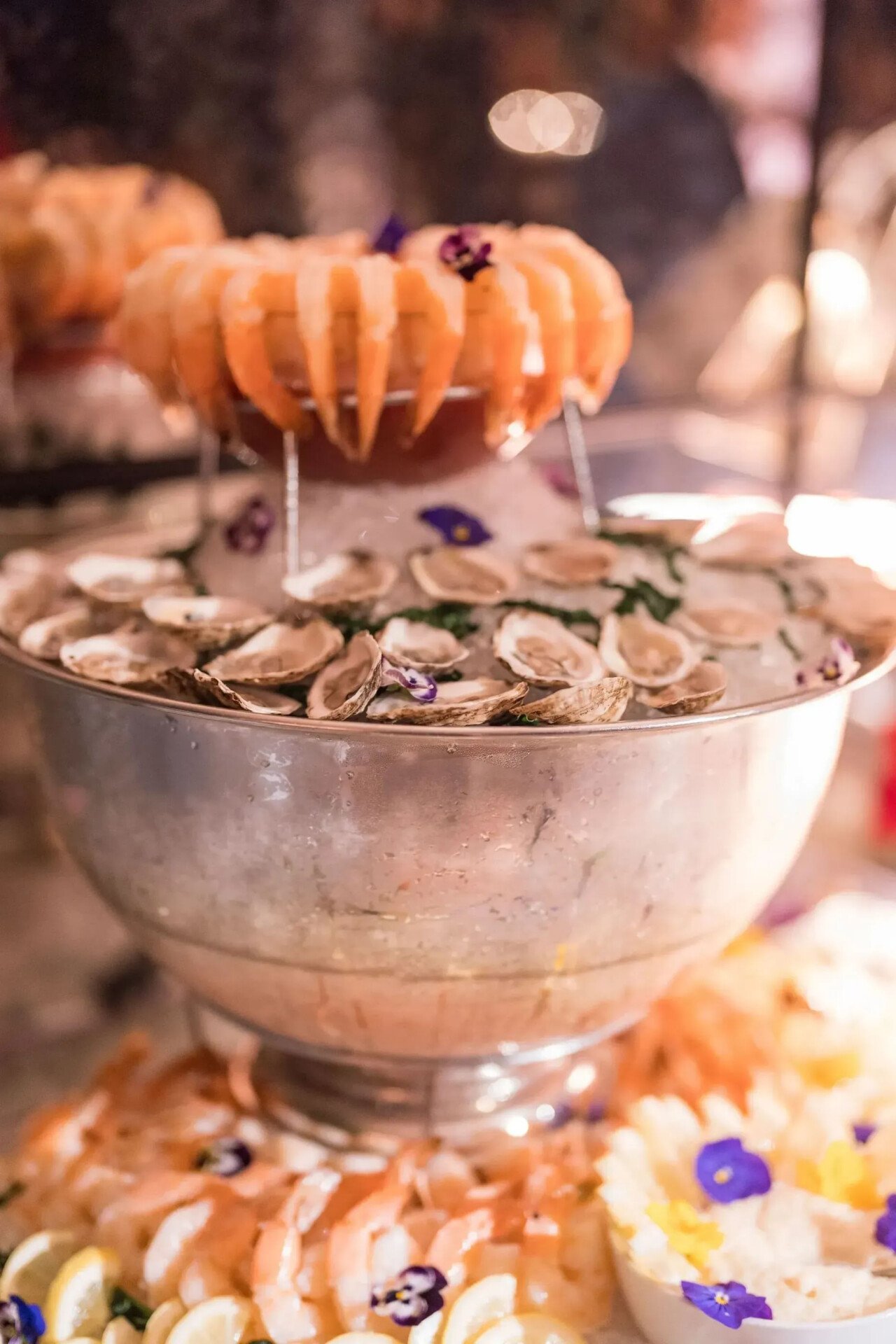 Appetizers Hotel Bel-Air Wedding reception