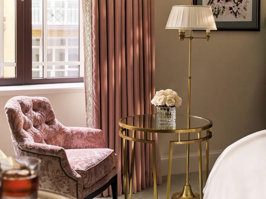 Superior Room at The Dorchester in evening light