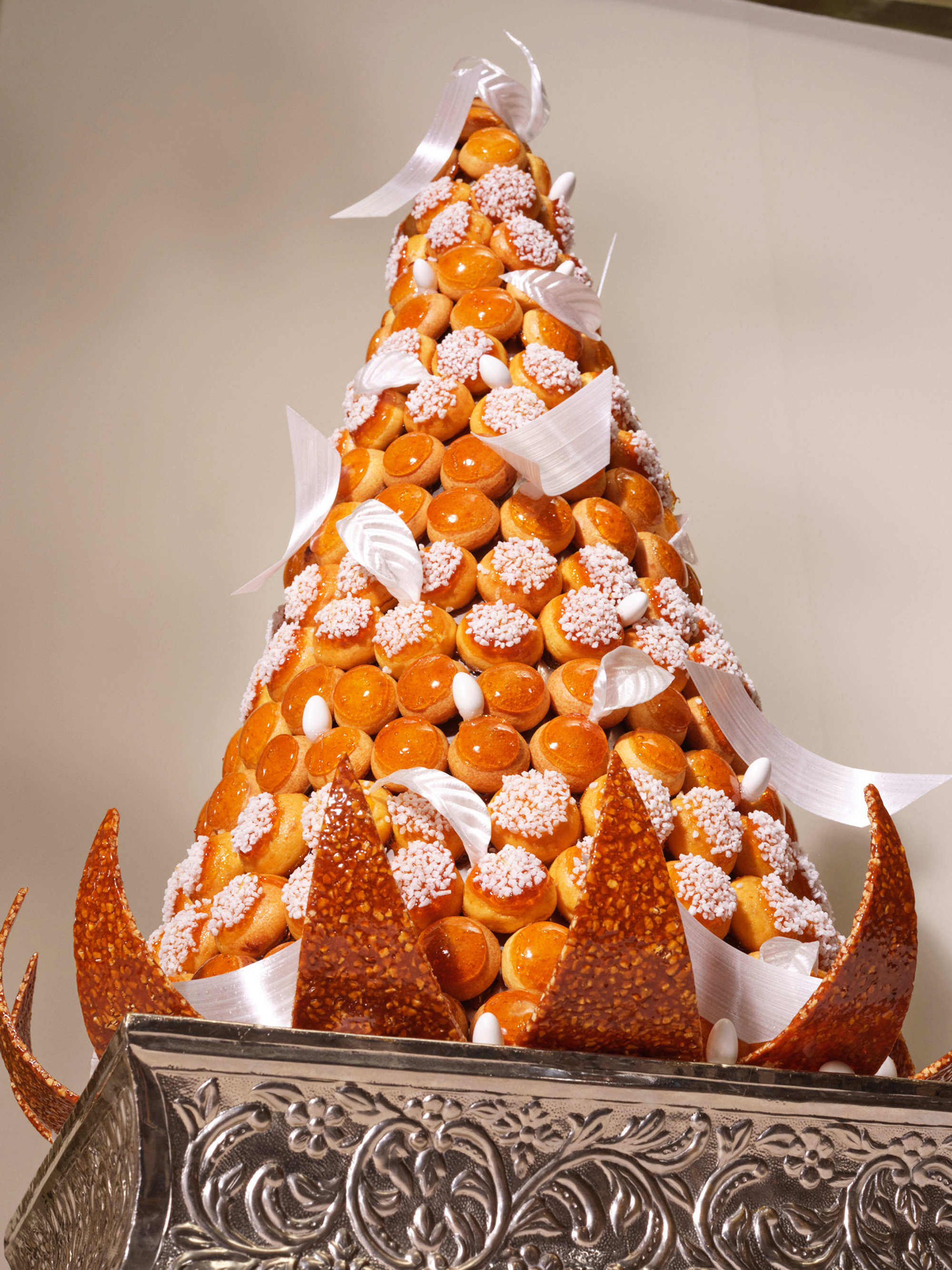 The Dorchester Croque En Bouche tower