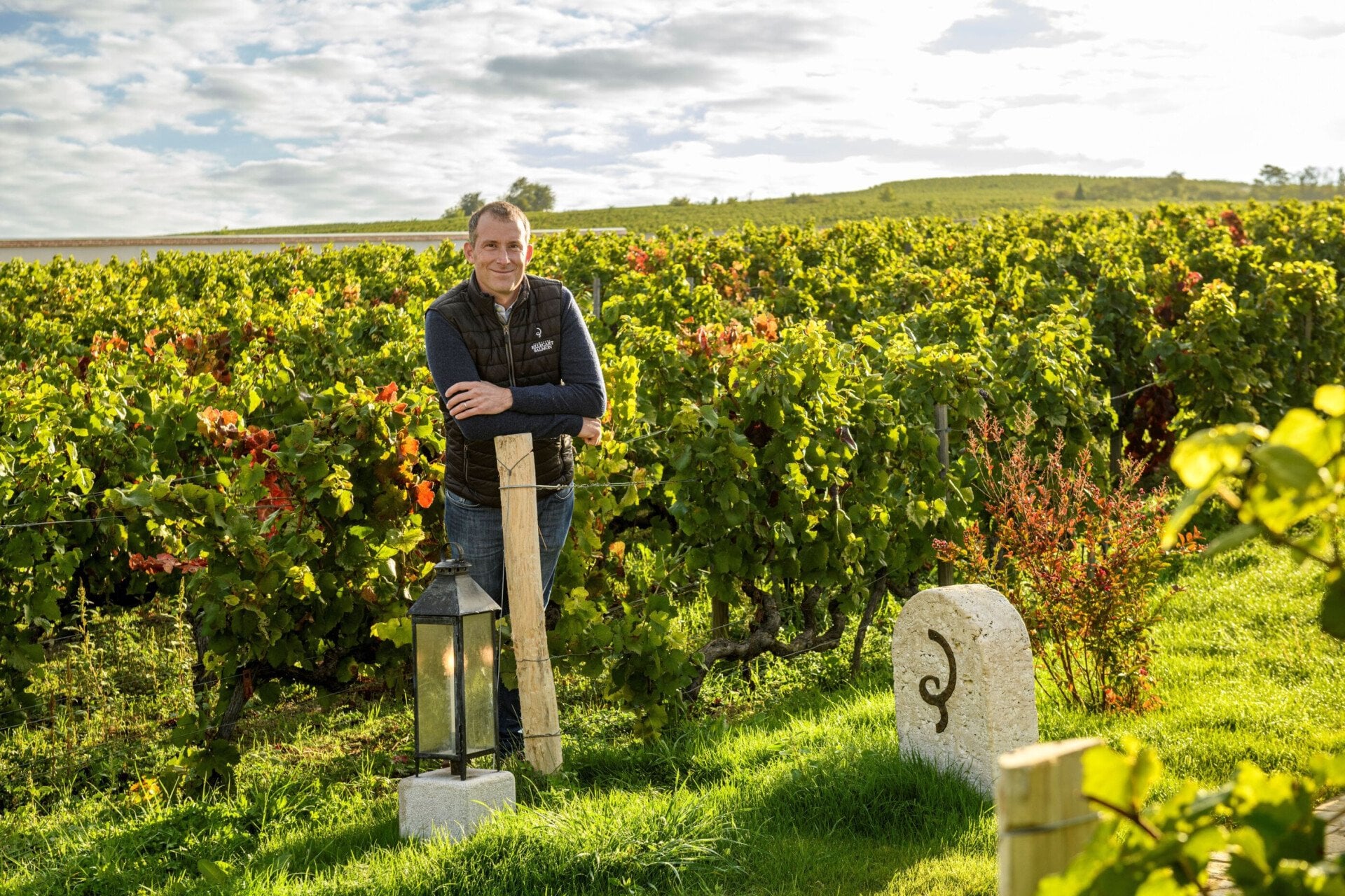 Champagne Billecart-Salmon estate and vineyard