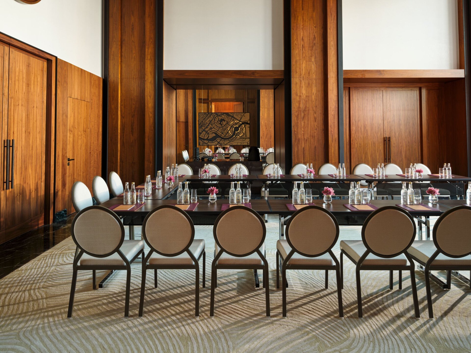 The Lana corporate event set up interior, Dubai