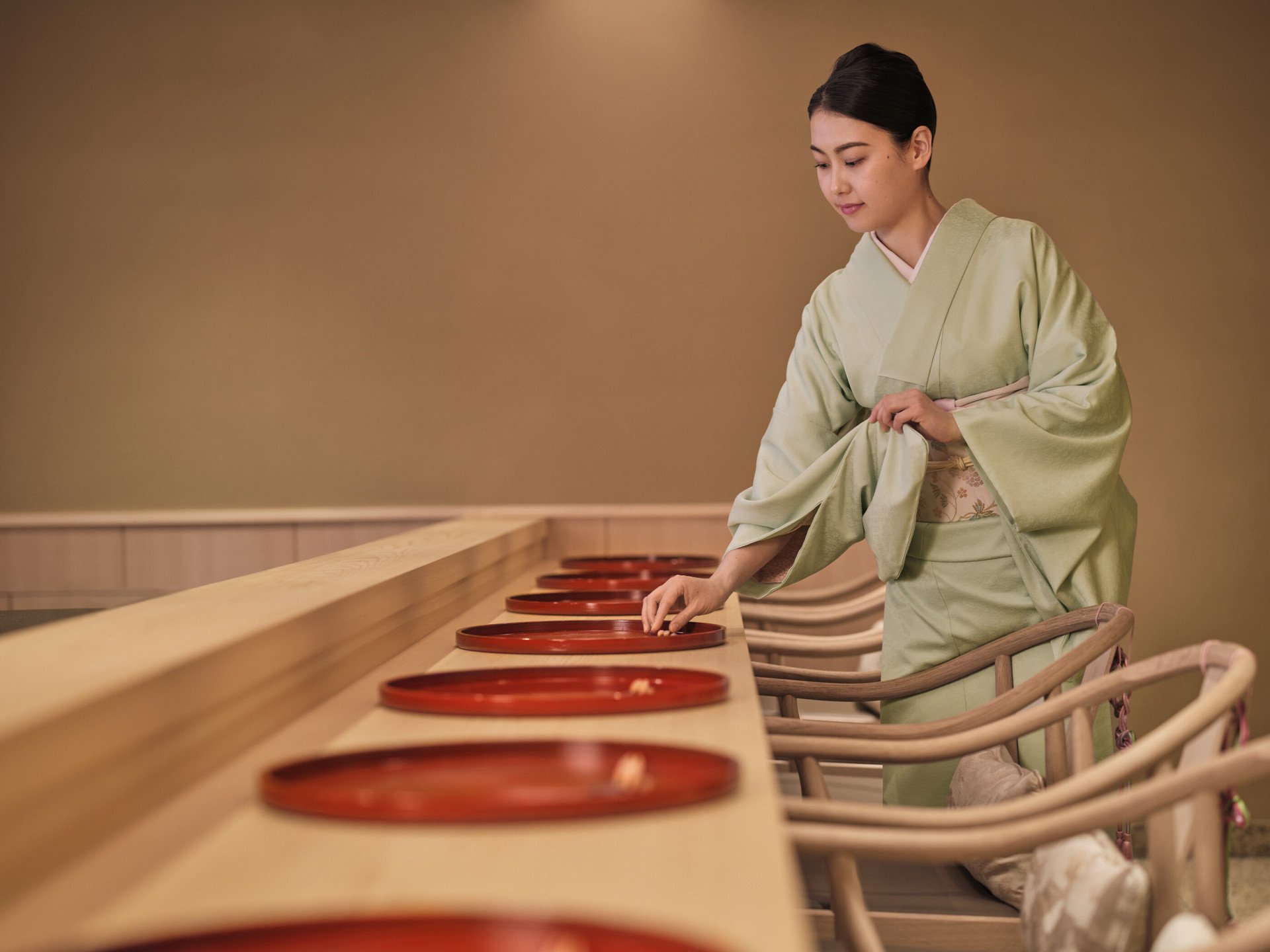 Team images at Sushi Keanesaka