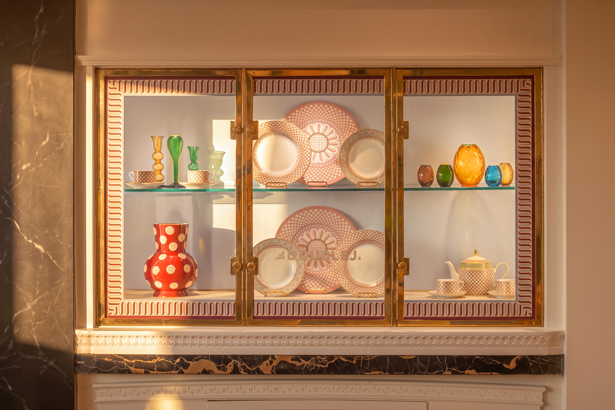 The Dorchester La DoubleJ Vitrines 